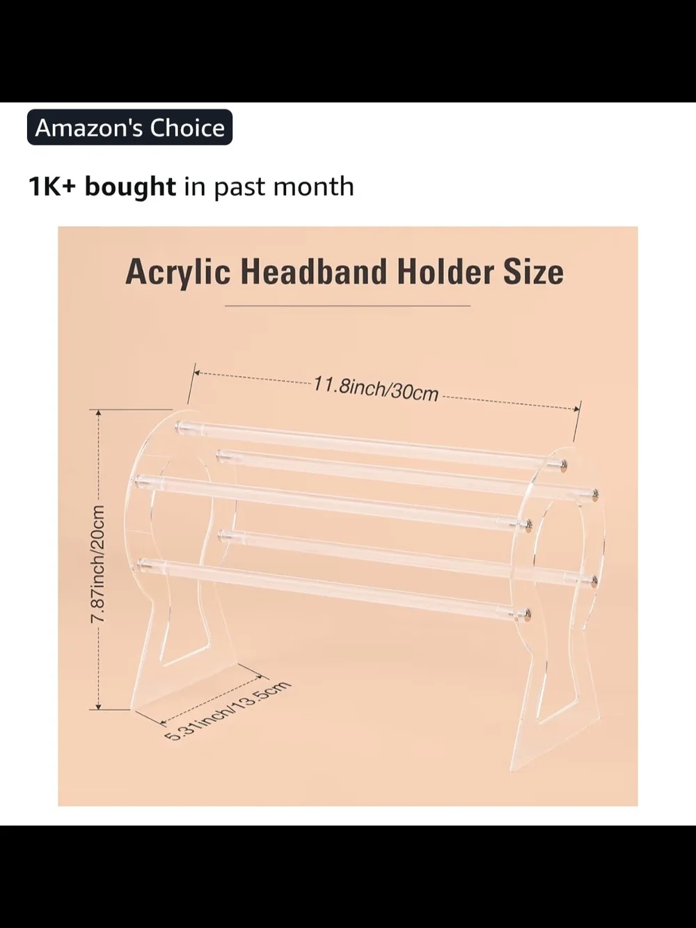 Assorted Women's Decorative Headbands (Amazon Holder Included!)